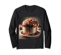 Mi Piace Molto Il panettone Dolce Italiano Maglia a Manica