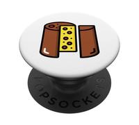 Mi piace molto il panettone dolce italiano PopSockets PopGrip Adesivo