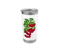 Mi piace molto il succo di ciliegia Bicchiere termico in acciaio inox doppia parete