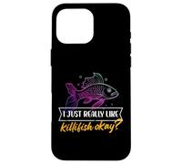 Mi piace molto killifish okay Design Custodia per iPhone 16 Pro Max