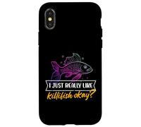 Mi piace molto killifish okay Design Custodia per iPhone X/XS
