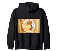 Mi Piace Molto la Cucina Indiana Chole Bhature Felpa con Cappuccio
