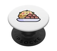 Mi piace molto la cucina indiana Chole Bhature PopSockets PopGrip Adesivo