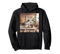 Mi Piace Molto l'agopuntura della moxibustione Felpa con Cappuccio