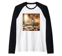 Mi Piace Molto l'agopuntura della moxibustione Maglia con Maniche Raglan