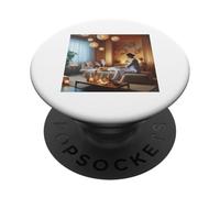 Mi piace molto l'agopuntura della moxibustione PopSockets PopGrip Adesivo