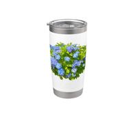 Mi piace molto le ortensie e i fiori di ortensia Bicchiere termico in acciaio inox doppia parete