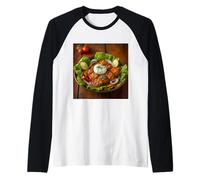 Mi Piace Molto Paneer Tikka India Indiana Tandoor Food Maglia con Maniche Raglan