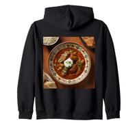 Mi Piace Molto Rogan Josh Indian Food Wazwan Felpa con Cappuccio