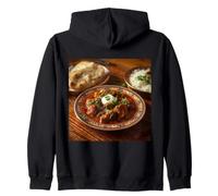 Mi Piace Molto Rogan Josh Indian Food Wazwan Felpa con Cappuccio