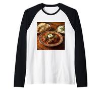 Mi Piace Molto Rogan Josh Indian Food Wazwan Maglia con Maniche Raglan