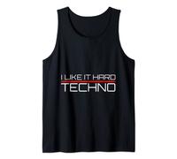 Mi piace musica dura rave Techno Canotta