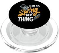 Mi piace oscillare la mia cosa divertente gioco di parole in metallo PopSockets PopGrip per MagSafe