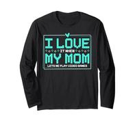 Mi Piace Quando mia Mamma Mi Lascia Giocare ai Videogiochi Maglia a Manica