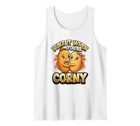 Mi Piace Quando Sei Una Coppia Corndog banale Canotta