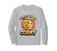 Mi Piace Quando Sei Una Coppia Corndog banale Maglia a Manica