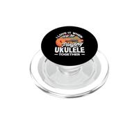 Mi piace quando suoniamo l'ukulele insieme Retro Sun PopSockets PopGrip per MagSafe