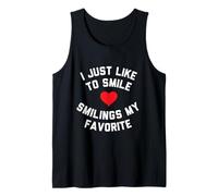 Mi Piace Sorridere Sorridenti Il Mio Preferito Canotta