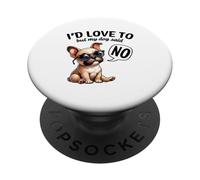 Mi piacerebbe ma il mio cane ha detto di no PopSockets PopGrip Adesivo
