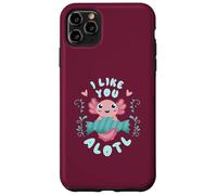 Mi piaci molto carino AXOLOTL Axolotls Meme Custodia per iPhone 11 Pro Max