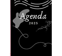 Mi Planificador 2025: Agenda Semanal y Mensual para Alcanzar tus Metas (Incluye Finanzas y Hábitos), blanco y negro, Dimensiones 8.5 x 11 pulgadas: ... además de planear día a día tus actividades