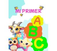 Mi primer ABC Kawaii para Pequeños Lectores: Divertidos dibujos para colorear y aprender el Abecedario con letras mayúsculas y minúsculas con tiernas ilustraciones y palabras para niños de 3-5