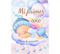 Mi primer año - Álbum de recuerdos para niños: Libro para recién nacido.