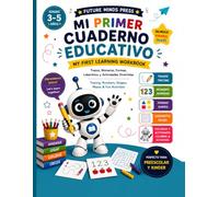 Mi Primer Cuaderno Educativo: Libro bilingüe de actividades para niños de 3 a 5 años