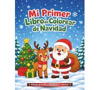 Mi primer libro de colorear de Navidad