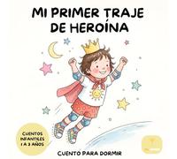Mi primer traje de heroína: Cuento para dormir de 1 a 3 años: Libro infantil sobre la confianza y el empoderamiento para niñas pequeñas | Historias para soñar y crecer | Español