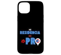 Mi Residencia es Porto Rico | Boricua Pride Graphic Custodia per iPhone 15 Plus