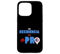 Mi Residencia es Porto Rico | Boricua Pride Graphic Custodia per iPhone 15 Pro Max