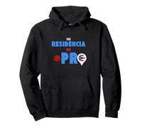 Mi Residencia es Porto Rico | Boricua Pride Graphic Felpa con Cappuccio