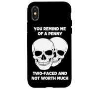 Mi ricordi un penny bilaterale e non vale molto Custodia per iPhone X/XS