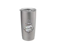Mi rifiuto di affondare Cool Anchor Motivational Bicchiere termico in acciaio inox doppia parete
