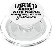 Mi rifiuto di discutere con persone che avrebbero dovuto essere PopSockets PopGrip per MagSafe