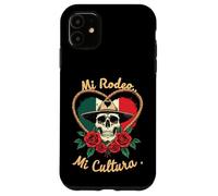 Mi Rodeo, Mi Cultura Teschio Fiori Custodia per iPhone 11