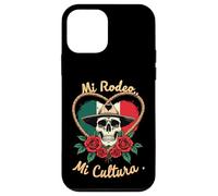 Mi Rodeo, Mi Cultura Teschio Fiori Custodia per iPhone 12 mini