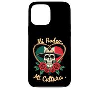 Mi Rodeo, Mi Cultura Teschio Fiori Custodia per iPhone 13 Pro Max