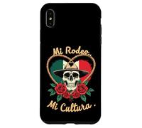 Mi Rodeo, Mi Cultura Teschio Fiori Custodia per iPhone XS Max
