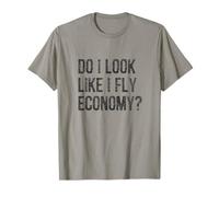Mi Sembra di Volare economia? - Divertente Distressed Maglietta