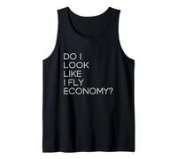 Mi Sembra di Volare economia? - Divertente Look retrò Canotta