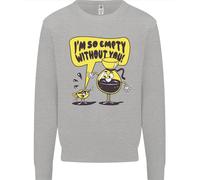 Mi Sento Così Vuoto Senza Di Te Maglione Divertente In Cotone Uomo