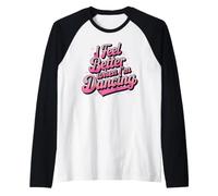 Mi Sento Meglio Quando Ballo Groovy Dance Maglia con Maniche Raglan