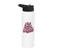 Mi sento meglio quando ballo Groovy Dance Stainless Steel Insulated Water Bottle