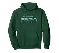 Mi Sono Innamorato di Madrid. Spagna Fan Design Felpa con Cappuccio