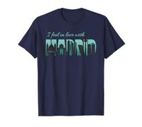 Mi sono innamorato di Madrid. Spagna Fan Design Maglietta