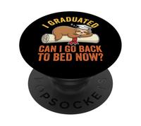 Mi sono laureato Posso tornare a letto ora Laurea bradipo 2026 PopSockets PopGrip Adesivo