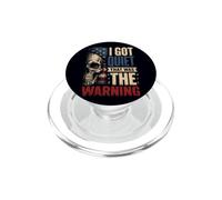 Mi sono messo in silenzio che era l"avvertimento umore sarcastico introverso PopSockets PopGrip per MagSafe