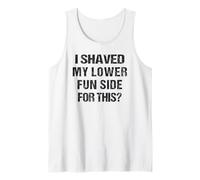 Mi Sono Rasato Il Lato Inferiore del Divertimento per Questo Adulto Sarcastico Vintage Canotta